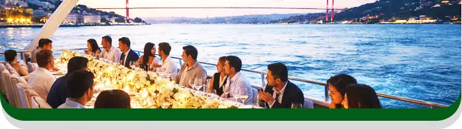 Boğaz’da Yemekli Tekne Organizasyonu